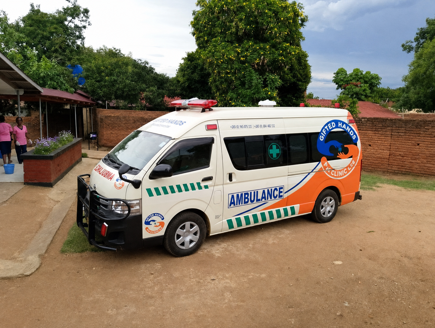 Gifted Hands Private Clinic ambulance
